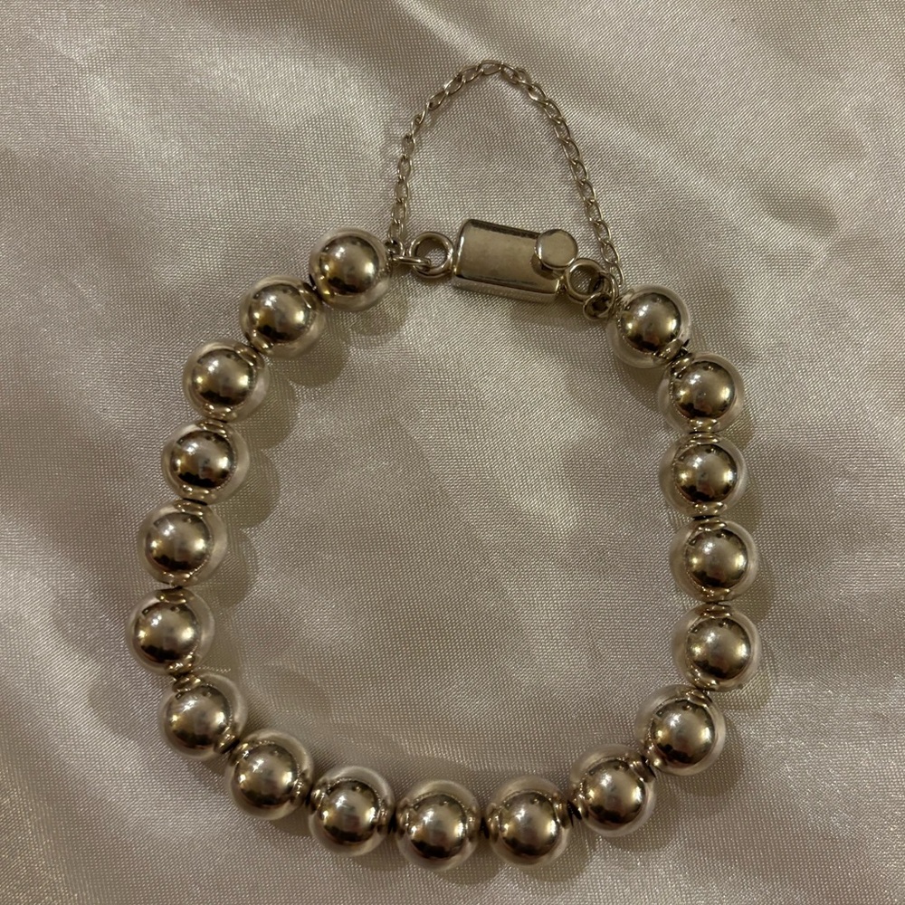 Silpada Designs Silver Ball Sterling Silver Bracelet